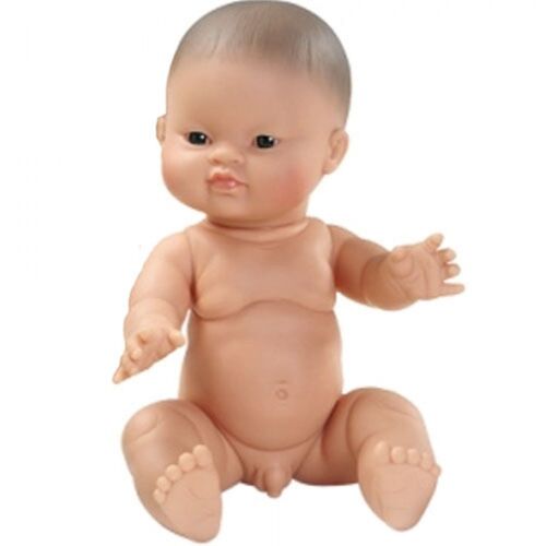Paola Reina Gordi Baby Doll Boy Yeux Amande - 34 Cm