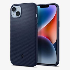 Spigen Coque arrière MagSafe Armor iPhone 14 Plus Blue