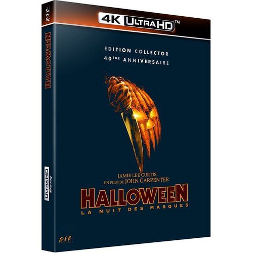 Halloween - La Nuit Des Masques - 4k Ultra Hd + Blu-Ray - Édition Collector 40ème Anniversaire