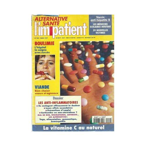 L'impatient Alternative Santé 232 - Boulimie