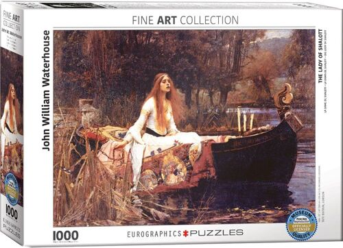 Puzzle Eurographics La Dame de Shalott - 1000 pièces