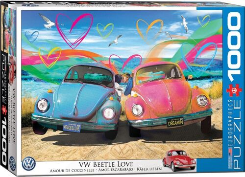 Puzzle Eurographics Vw Beetle Love - Parker Greenfield - 1000 Pièces