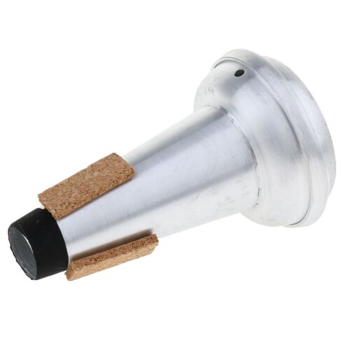 Trompette De Remplacement En Aluminium Argenté, Sourdine, Sourdine, 11cm/4.33 Pouces