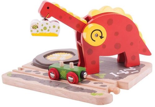 Grue Dinosaure En Bois Bigjigs