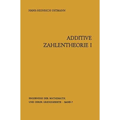 Additive Zahlentheorie