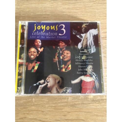 Cd  De Joyous. Celebration 3. Livre At The Market Theatre.