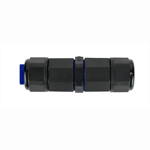 Connecteur de câble étanche IP68 3 fils noir