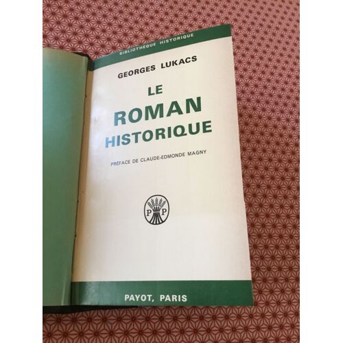Le Roman Historique