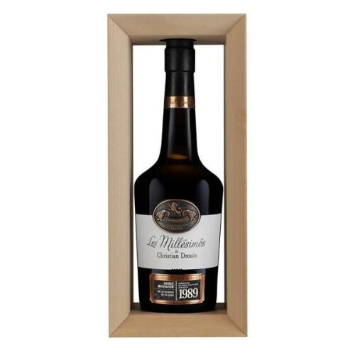 Calvados Christian Drouin - Calvados Millésime 1989 42% 70cl - Made In Calvados