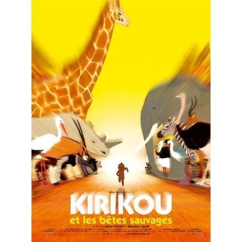 Affiche Kirikou Et Les Bêtes Sauvages