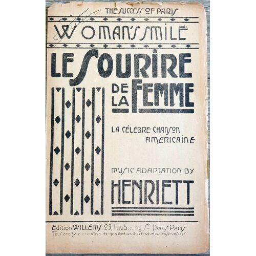 Le Sourire De La Femme ( Woman's Smile )