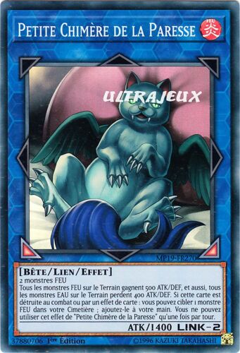Yu-Gi-Oh! - Mp19-Fr270 - Petite Chimère De La Paresse - Super Rare