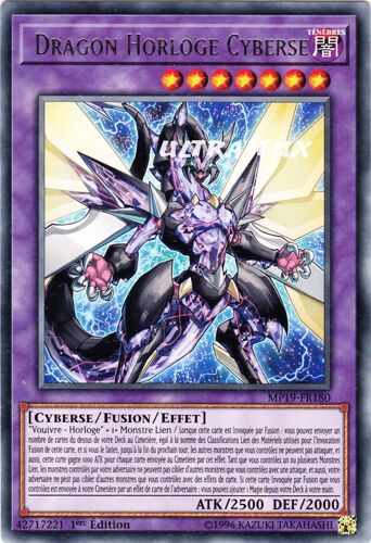 Yu-Gi-Oh! - Mp19-Fr180 - Dragon Horloge Cyberse - Rare