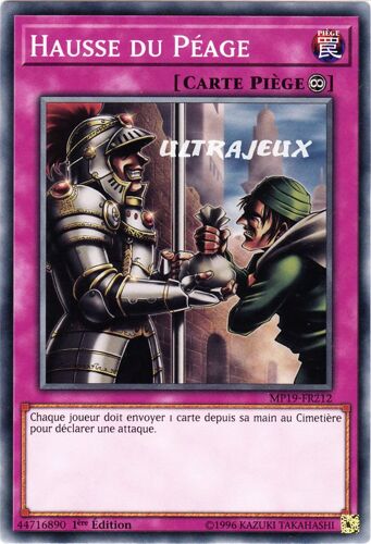 Yu-Gi-Oh! - Mp19-Fr212 - Hausse Du Péage - Commune