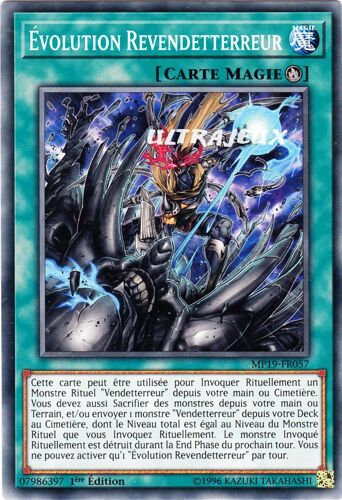 Yu-Gi-Oh! - Mp19-Fr057 - Évolution Revendetterreur - Commune