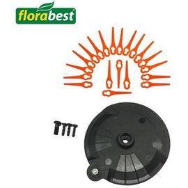 Set d'accessoires de coupe-bordure sans fil Florabest LIDL - Avec 20 lames, disque à tronçonner - Avec vis - FRTA 20 A1 IAN 282232