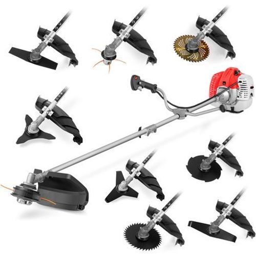 Débroussailleuse thermique 65cc avec 9 accessoires pour coupe -GREENCUT