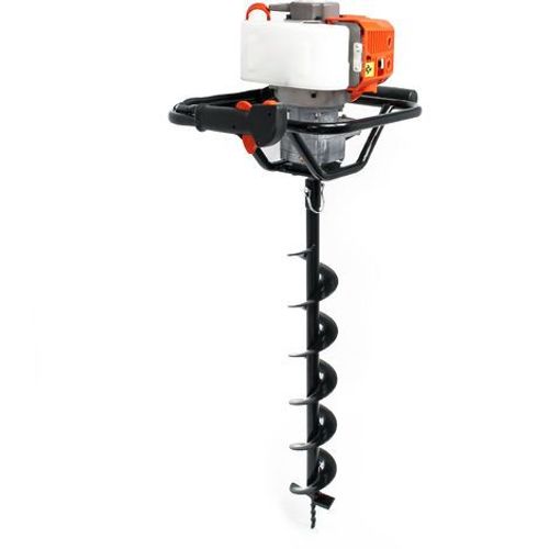 Tarière thermique Essence Set avec foret de 100 mm, 1,4 kW 1,9 CV Machine à percer Jardinage