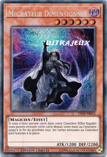 Yu-Gi-Oh! - Tn19-Fr012 - Migrateur Dimensionnel - Prismatic Secret Rare