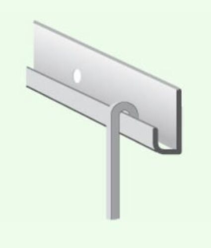 Tringle canne pour cimaise 2 m alu argent CIVIC - 23143720