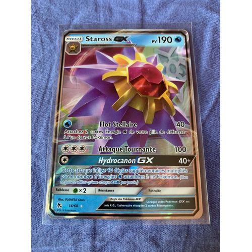Carte Pokémon Destinées Occultes Sl 11,5 - Staross Gx 14/68