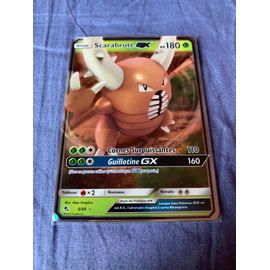 Carte Pokémon Destinées Occultes Sl 11,5 - Scarabrute Gx 6/68