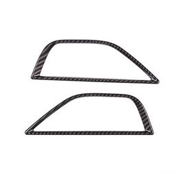 Autocollant De Couverture De Cadre De Poignée Intérieure De Voiture, 1 Paire, Accessoires De Voiture De Remplacement Pour Toyota 86 Et Subaru Brz 2022 (Carbone)