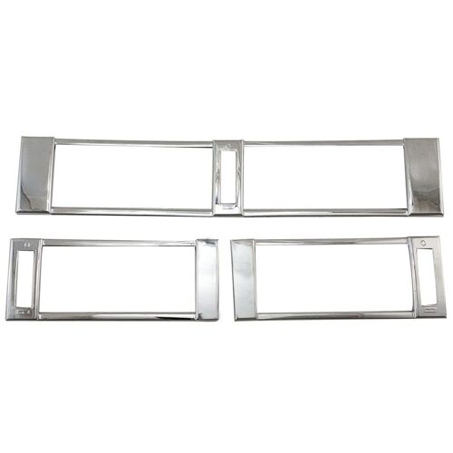 Kit De Garniture De Ventilation Pour Voiture, Cadre De Décoration Pour Mercedes Benz W124 1986 ¿ 1994, Style Chromé