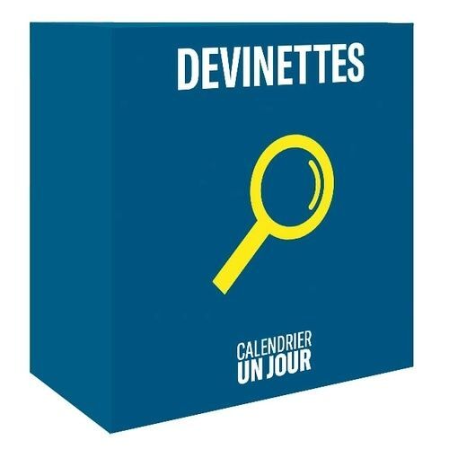 Calendrier Un Jour Devinettes