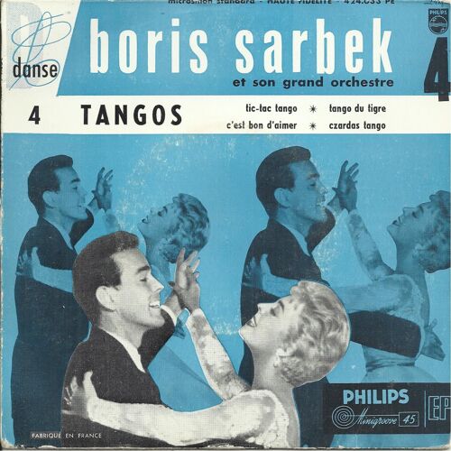 4 - Tangos : Tic-Tac Tango (M. Stern, E. Marnay) - Tango Du Tigre (C. Hamilton, R. Earley) / C'est Bon D'aimer (G. Gomez, R. Denoncin, M. Dabadie) - Czardas Tango (Ray Brown)