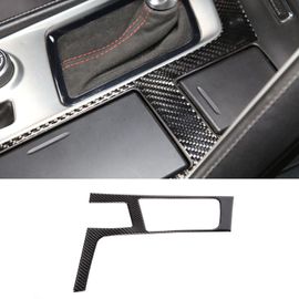 Autocollant De Couvercle De Panneau D'engrenage De Commande Centrale De Voiture En Fiber De Carbone Souple, Pour Chevrolet Corvette C7 2014 ¿ 2019