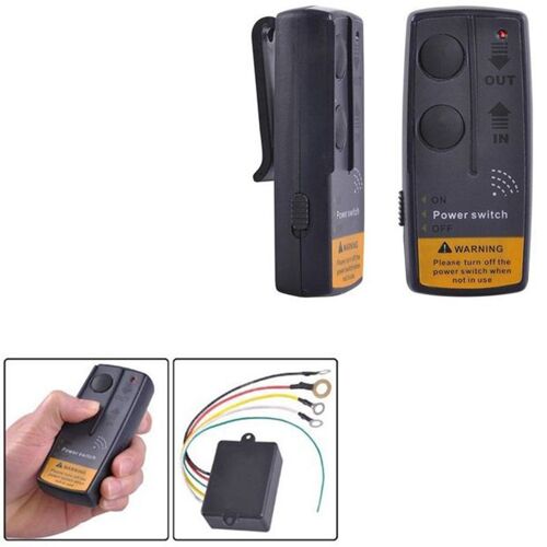 Kit De Télécommande De Treuil Sans Fil 12v, Kit De Télécommande Pour Voiture Atv Suv Utv Universel