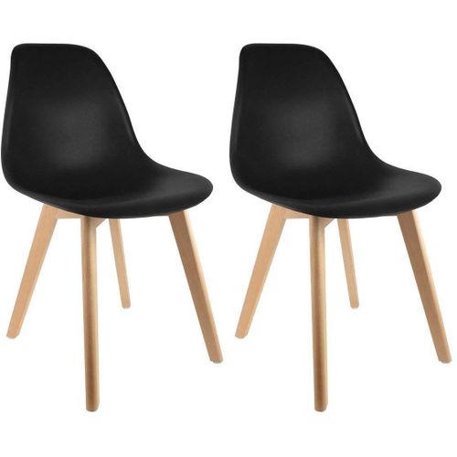 Chaise Scandinave Coque Polypropylène (Lot De 4)