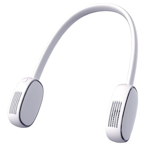 Mini ventilateur de cou sans lame, Rechargeable, silencieux, Portable, pour la maison et l'extérieur