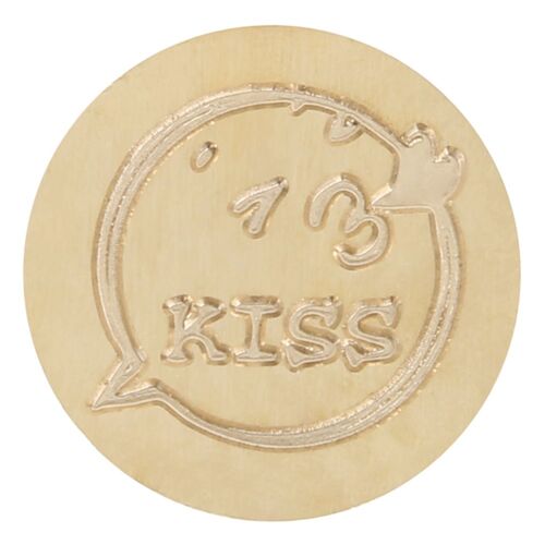 25mm Salutations Lettres Étanchéité Cire Timbre Tête Rétro Bricolage Scrapbooking Mariage Journal Photo Album Passe Temps Outils Remplacer Cuivre Tête