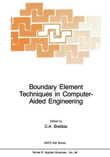 Boundary Element Techniques In Computer-Aided Engineering