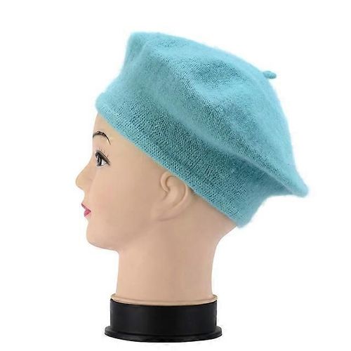 Femmes Fille Béret Artiste Français Laine Chaude Hiver Bonnet Bonnet Vintage Uni Couleur Unie Élégant Lady Caps