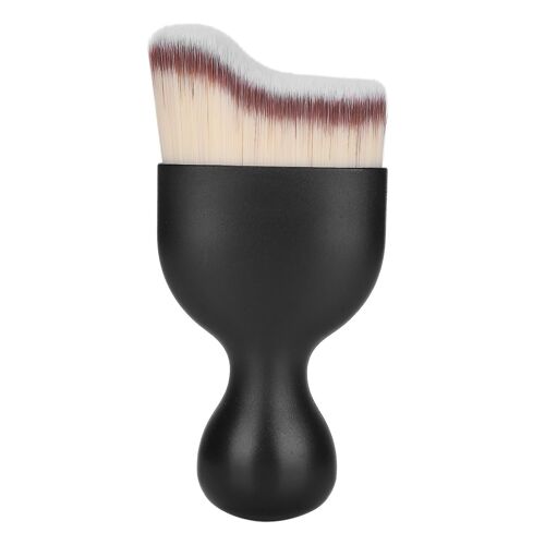 Pinceau De Maquillage De Fond De Teint Incurvé Pinceau De Maquillage De Base En Forme De Verre À Vin Pour Fond De Teint Liquidegris 