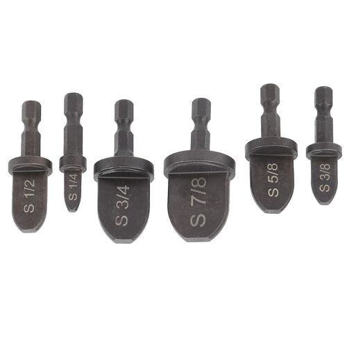 6 Pcs Tube Expander Roulement En Acier Poignée Hexagonale Climatiseur Cuivre Tuyau Swaging Outil Ensemble