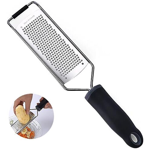 Râpe À Fromage En Acier Inoxydable Avec Poignée Râpe Multifonctionnelle Citron Gingembre Pomme De Terre Zester Avec Couvercle De Protection