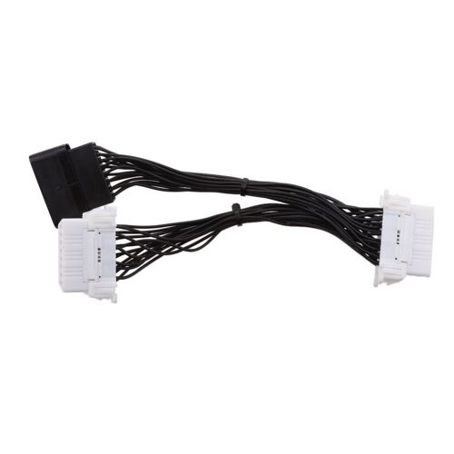 Outil De Diagnostic Obdii 1 À 2, Câble D'extension Mâle À Femelle, Adaptateur