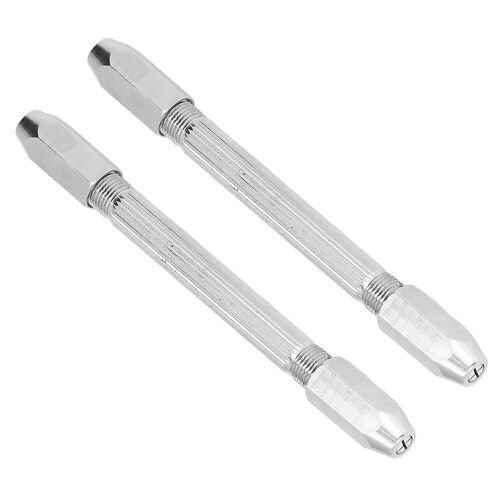 Hexagone Perceuse À Main Pin Étau Double Extrémité Résistant À La Rouille Outil Manuel Détachable Pour Fabrication De Bijoux Réparation De Montre