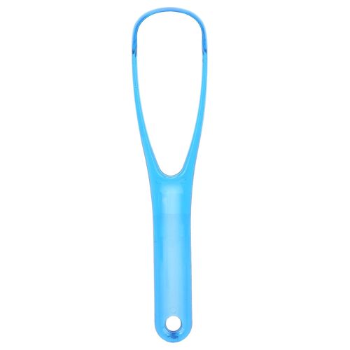 Grattoir De Langue Portable Hygiène De La Bouche Revêtement De La Langue Brosse De Nettoyage Outil De Soins Bucco-Dentairesbleu