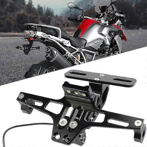 Kit D'éliminateur De Plaque D'immatriculation De Moto Support De Plaque D'immatriculation De Moto Universel Brac