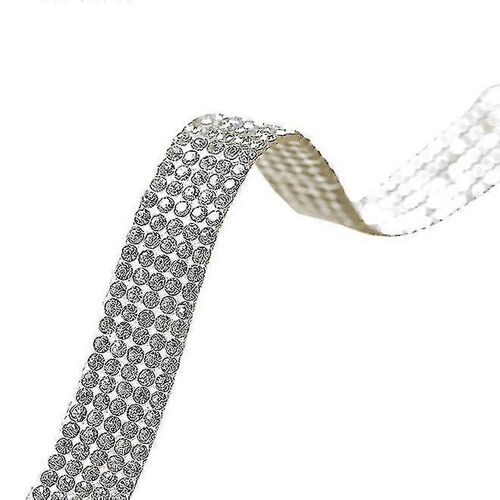 Ruban De Diamant En Cristal Auto-Adhésif En Strass