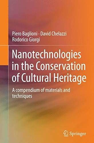 Nanotechnologies In The Conservation Of Cultural Heritage