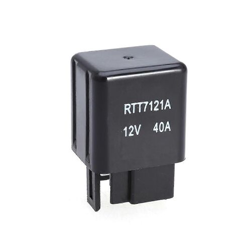 Rtt7121a 12v 40a Relais 4 Broches Remplacement Direct Relais Mécanique Unipolaire Unidirectionnel Remplacement Pour Relais 90987-02006 (Couleur Aléatoire)