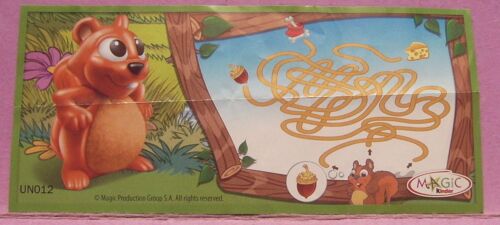 Bpz Magic Kinder Nature - Écureuil - Mpg Un 012 - (Bpz Seul)