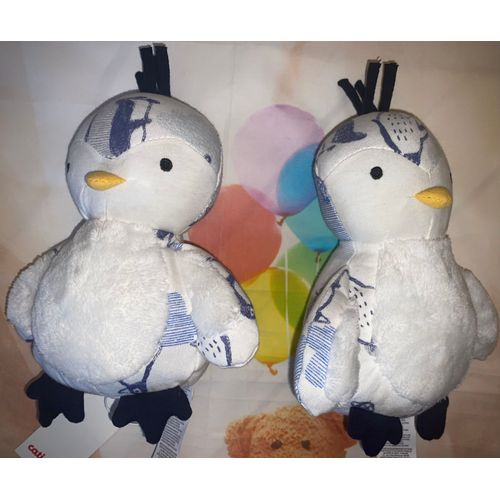 Doudou Pingouin Catimini Lot De Deux Doudous Peluches Jouets Bebe