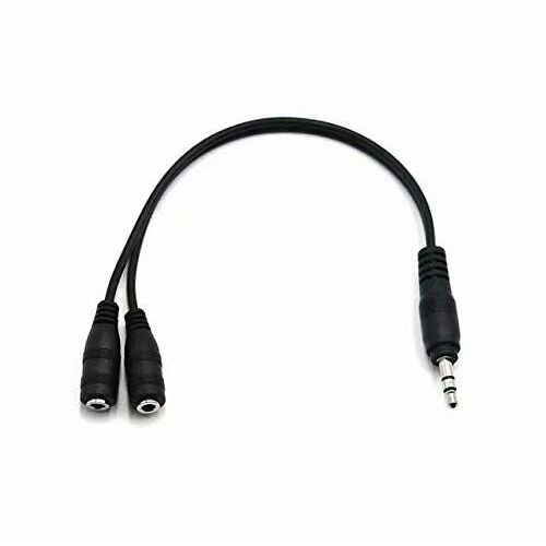 INECK® Doubleur jack 3.5 mm stéréo